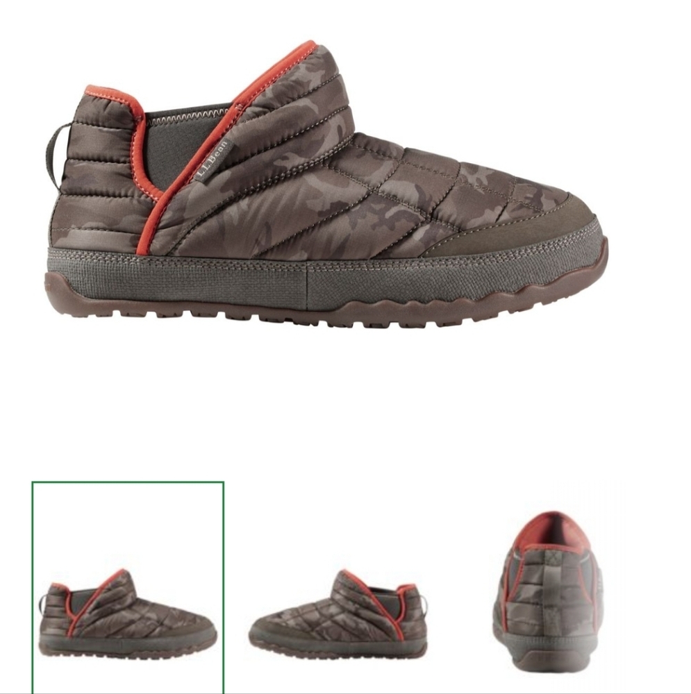 L.L BEAN mens Mountain Quilted Ankle Boots